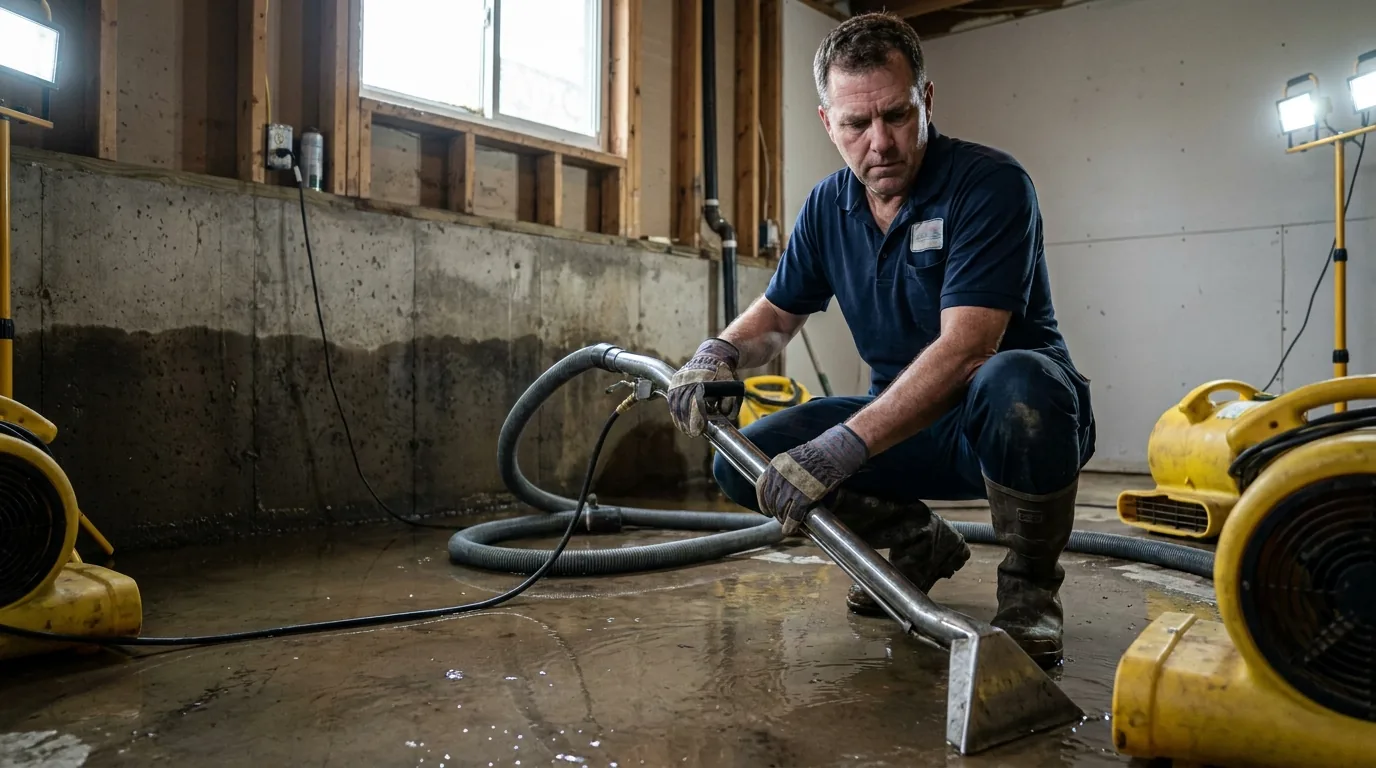 Basement Flooding Cleanup in Saratoga Springs