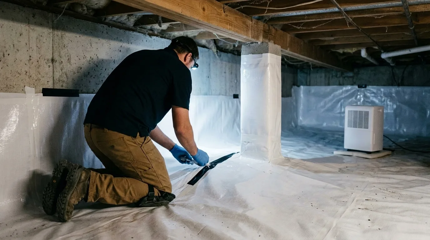 Crawl Space Encapsulation in Park City